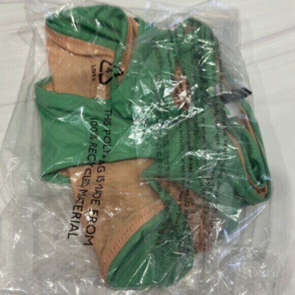 NWT J.Crew Women's Green High-Rise Bikini Bottom Size Medium - Picture 4 of 4